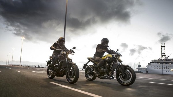 Yamaha MT-07 Extreme Yellow 2015