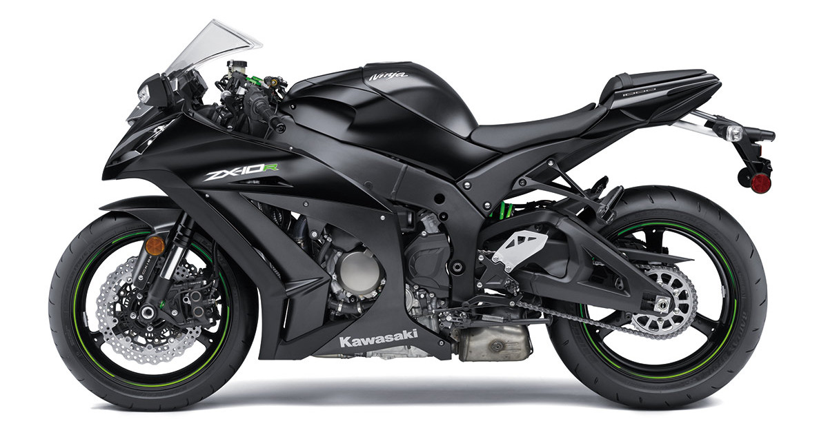 Kawasaki-Ninja-ZX10R-2016-preta | Motorede
