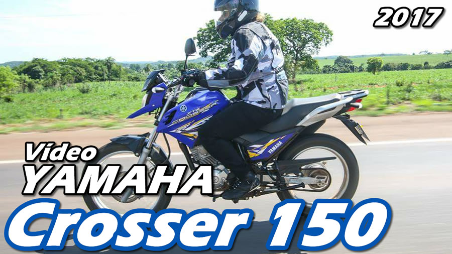 G1 - Yamaha Crosser 2017 tem pequenas mudanças e custa R$ 9.990 - notícias  em Motos