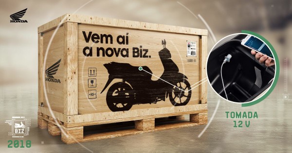 Nova Biz 2018 Tomada 12v