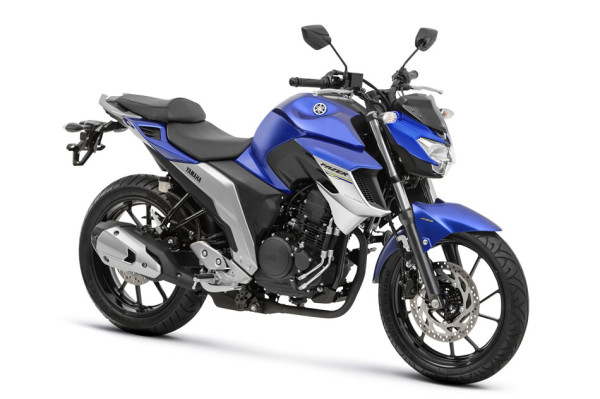 Nova Fazer 250 ABS 2108 Azul frente