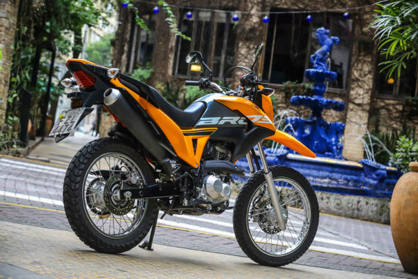 Nova Honda Bros 160 2019 Preço Laranja