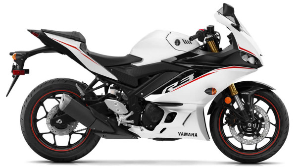 Nova Yamaha R3 2019 Branca