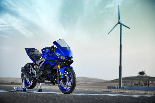 Nova Yamaha R3 2019 Azul