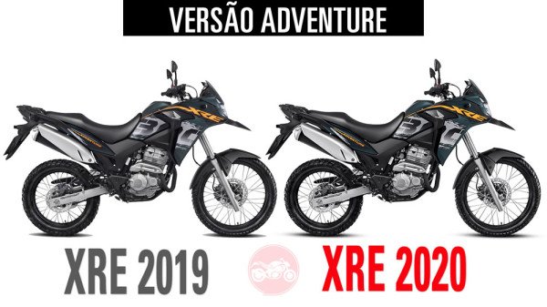  XRE300 2019 vs XRE300 2020 Adventure