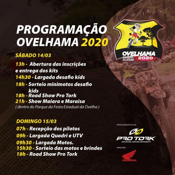 Desafio Kids é novidade na 11ª Pro Tork Trilha da Ovelha - MotoX