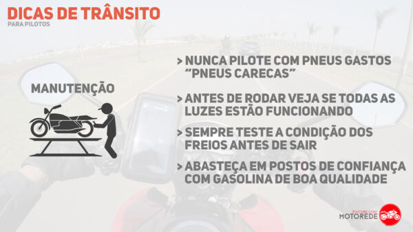 dicas de segurança no transito