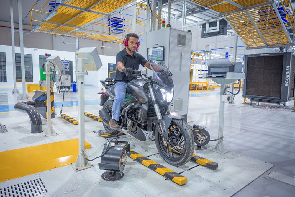 Produção de motos atinge o melhor resultado do ano